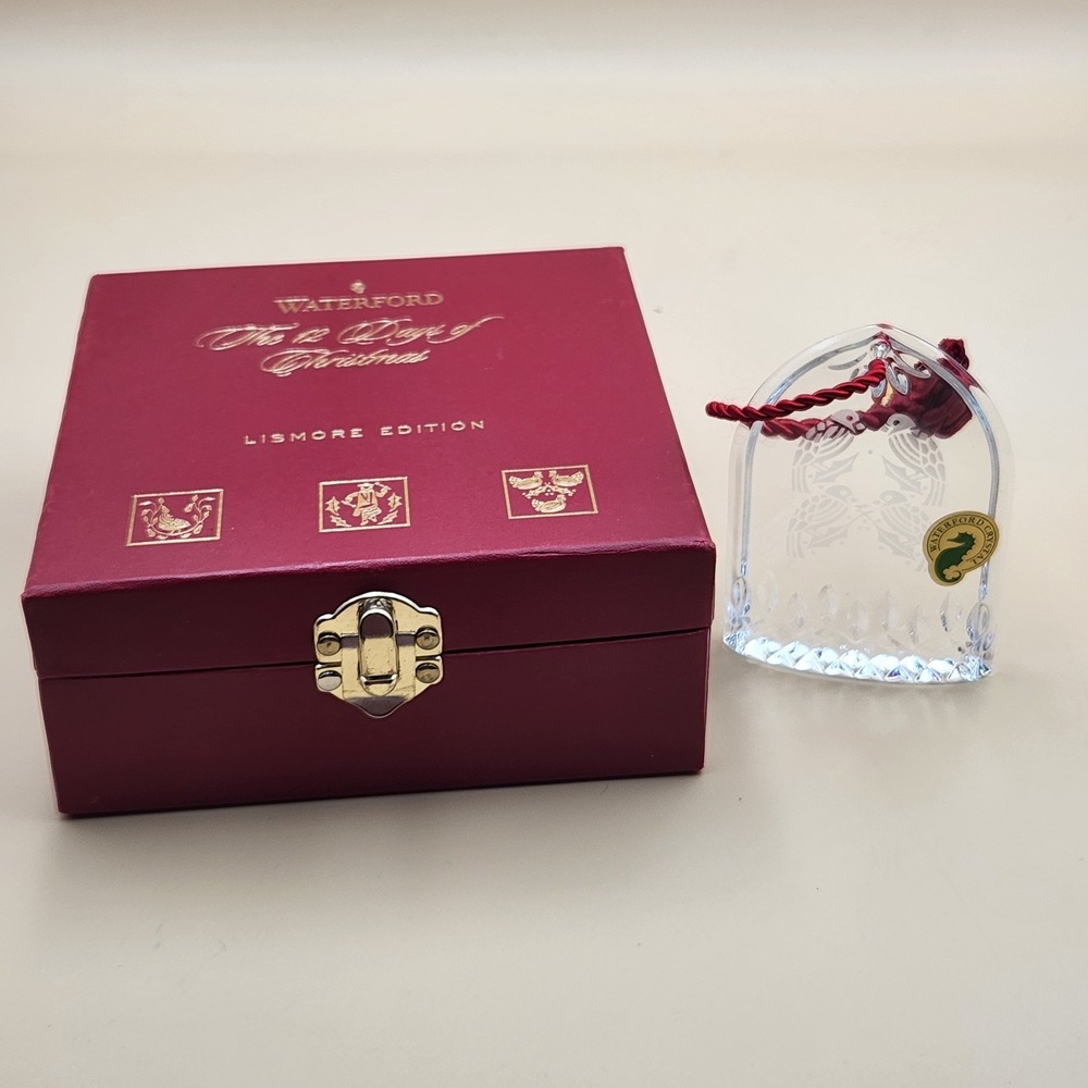 Waterford Crystal 12 Days of Christmas Lismore Edition 2016 Four Calling Birds